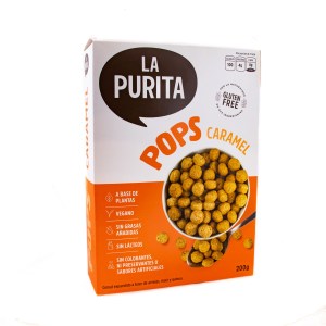 Cereal Pop’s Caramel 200gr La purita