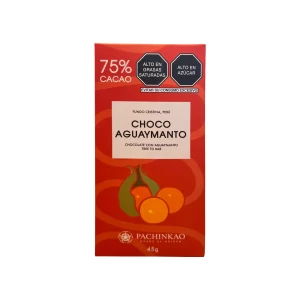 ChocoAguaymanto 75% 45gr Pachinkao