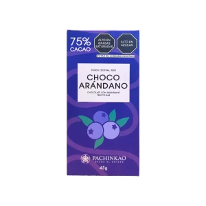 ChocoArandano 75% 45gr Pachinkao