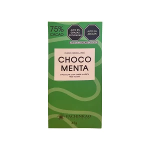 ChocoMenta 75% 45gr Pachinkao