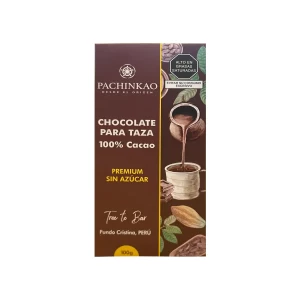 Chocolate para Taza 100% 100gr Pachinkao
