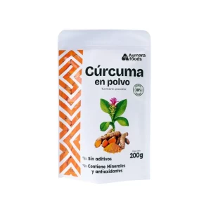 Cúrcuma en Polvo Doypack 200gr Aymarafoods