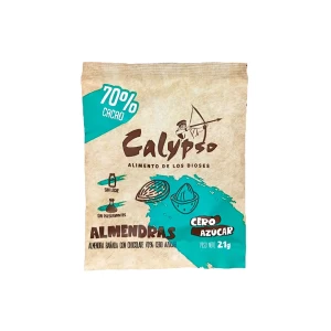 Grageas 70% C/Almendras 21gr Calypso