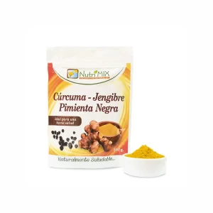 Harina de Cúrcuma Jengibre y pimienta negra 200gr Nutrimix