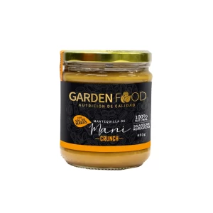 Mantequilla de Maní Crunch 450gr Garden Food
