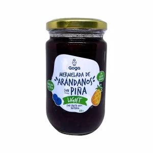 Mermelada de Piña Y Arándanos con Stevia 300gr Goga