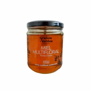 Miel de Abeja 500gr Granos y Verdes