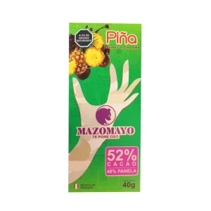 Piña C/Chocolate 52% 40gr Mazomayo