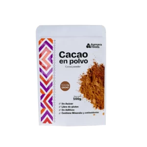 Polvo de Cacao 500gr Aymarafoods