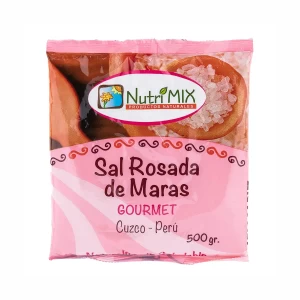 Sal Rosada Maras Fina Bolsa 500gr Nutrimix
