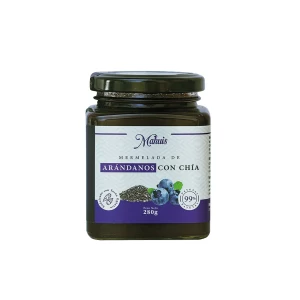 Mermelada de Arándano C/Yacon 280gr Mahuis