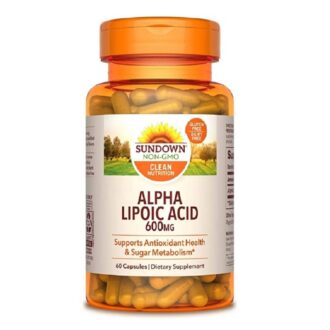 Ácido Alfa Lipoico en Cápsulas 600 mg x 60 u - Sundown