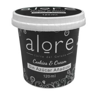 ALORE Helado COOKIES AND CREAM sin azucar 500ml