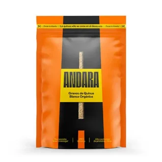 Quinua Blanca Orgánica – Bolsa – 250 G – Andara