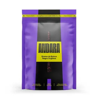 Quinua Negra Orgánica – Bolsa – 250 G – Andara