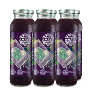 Bio Amayu – Jugo De Arándano, Uva Y Manzana – Six Pack Botellas – 300 Ml.
