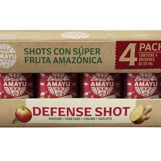 Bio Amayu – Jugo Concentrado Defense Shot – Four Pack – 60 Ml.