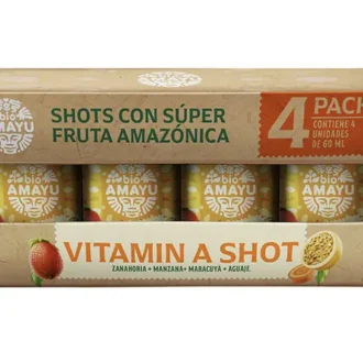 Bio Amayu – Jugo Concentrado Vitamin A Shot – Four Pack – 60 Ml.