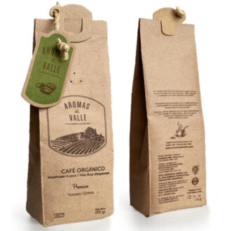 Café Aromas del Valle tostado grano bl x 250 gr