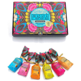 Caja de Chocotejas 70% cacao 6 unid Marana