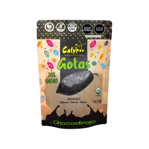 Gotas Chocolate 70% 200gr Bolsa Calypso