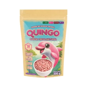 Cereal Quingo C/Fresa 300gr Organdina