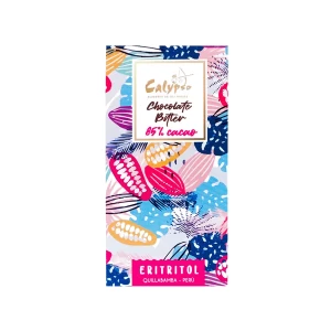 Chocolate Bitter 85% C/Eritritol 50gr Calypso