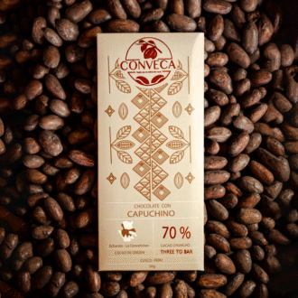 Chocolate 70% cacao con Capuchino