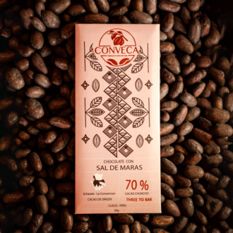Chocolate 70% cacao con Sal de Maras