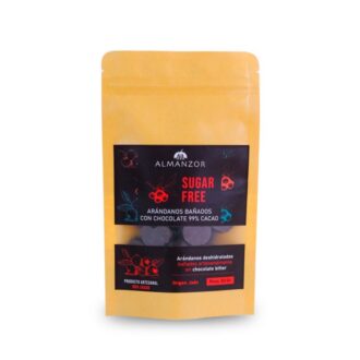 Frutos Bañados con Cacao al 99%, Endulzado con Stevia x 50 g - Almanzor