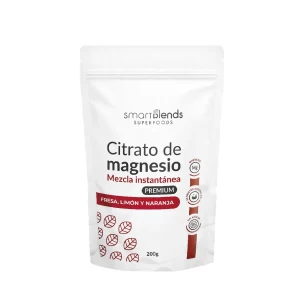 Citrato de Magnesio Premium Fresa Limon & Naranja 200gr Smartblends