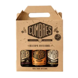 Cerveza Artesanal Cumbres (Tripack) – Sabores Variados