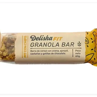 Granola Con Chips – Barra X 12 Unidades – 60 G. – Delisha