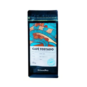 Cafe Tostado y Molido 250gr Ecoandino