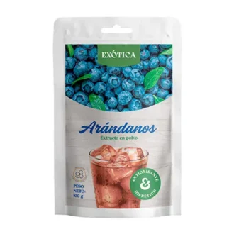 Arándano En Polvo Atomizado – Doypack – 100 G. – Exótica