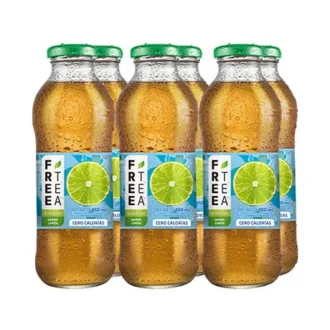 Té Verde Limón Light – Six Pack – 450 Ml. – Free Tea