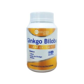 Ginkgo Biloba en Cápsulas 500 mg x 100 u - BioCenter Natural