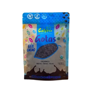 Gotas de chocolate 55% cacao bolsa 200gr Calypso