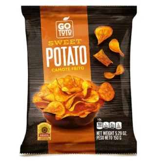 Hojuelas De Camote Frito – Bolsa – 150 G – Go Toto