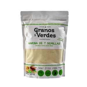 Harina 7 Semillas 500gr Granos y Verdes