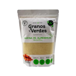 Harina de Almendras 500gr Granos y Verdes