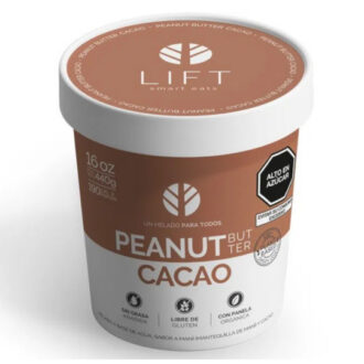 Helado Peanut Butter Cacao 16oz LIFT