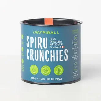 Spirucrunchies – Spirulina Artesanal – 100g – Inspirall