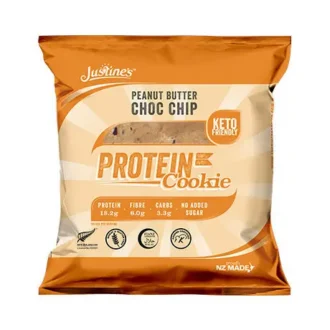 Peanut Butter Chocolate Chip – Protein Cookie – 64 G – Justines