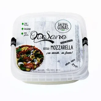 Las Tres Gunas – Queso Mozarella Vegano X 180 Grs.