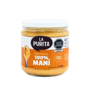 Mantequilla de Mani 410gr La Purita