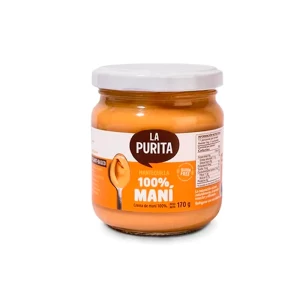 Mantequilla de Maní 100% 170gr La Purita