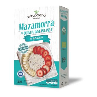 Mazamorra de Quinua Instantánea Orgánica x 200 g - Wiraccocha