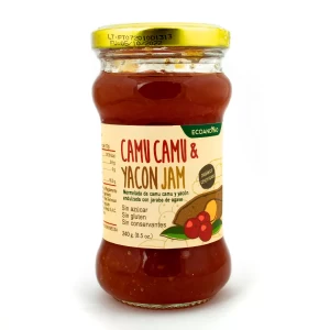 Mermelada de Camu Camu y Yacon 240gr Ecoandino