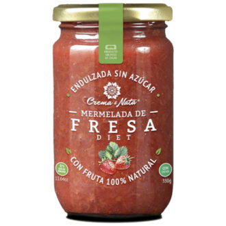 Mermelada diet Fresa CREMA Y NATA 330gr